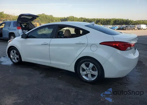 2013 Hyundai Elantra Gls из США, поврежденный, VIN 5NPDH4AE6DH312411